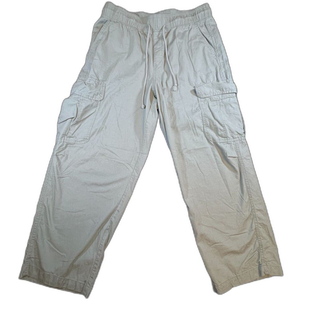 Womens Lucky Brand pull-on Cargo Pants Green Medium